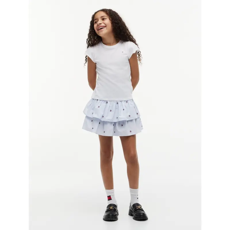 Tommy Hilfiger Sweet Blue Stripes Star Stripes Nederdel 4