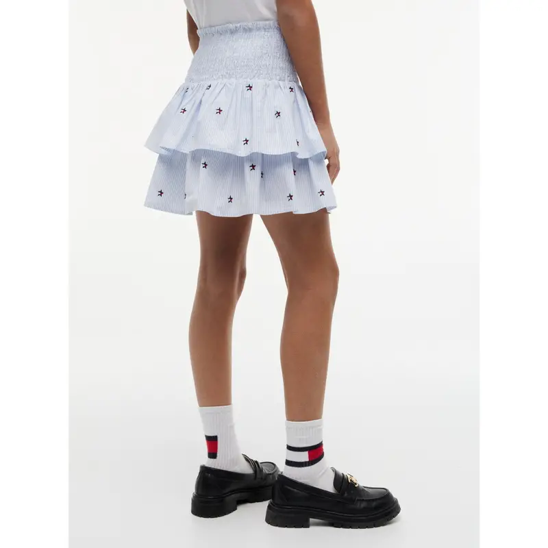 Tommy Hilfiger Sweet Blue Stripes Star Stripes Nederdel 5
