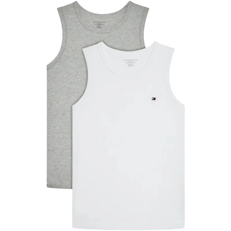 Tommy Hilfiger Tank Top 2-Pak White/Medium Grey Heather 1