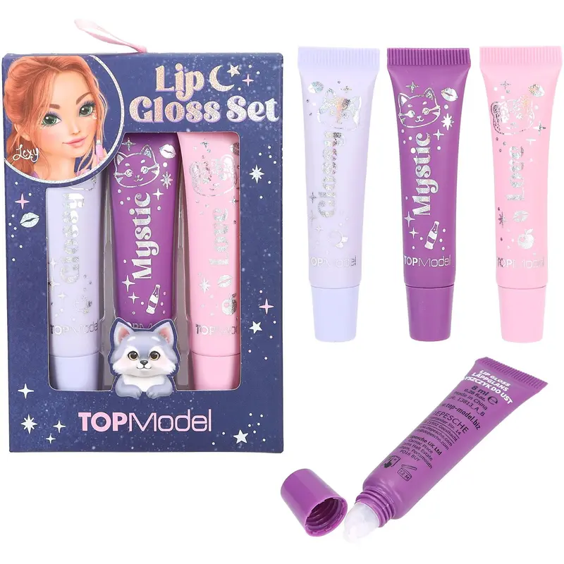 Topmodel Beauty And Me Lip Gloss Sæt 1