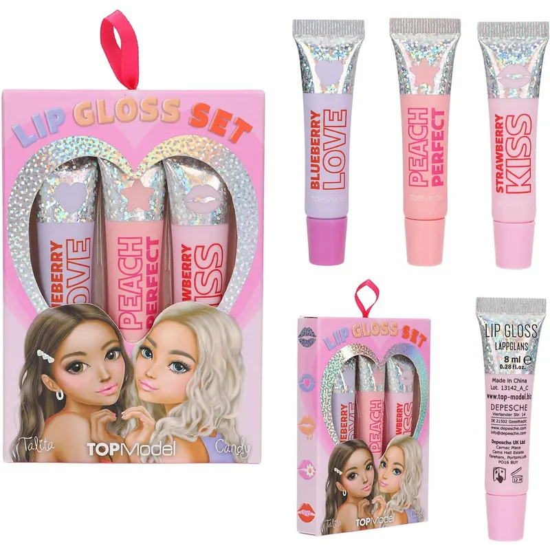 Topmodel Beauty And Me Lip Gloss Sæt Holo 1