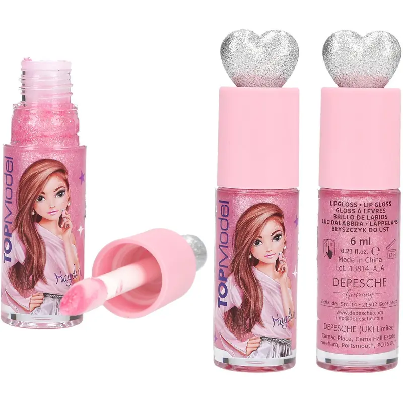 Topmodel Beauty And Me Rose Raspberry Lip Gloss Shimmer 1