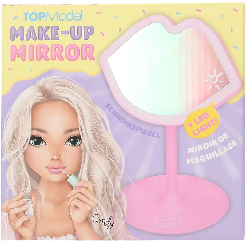 Topmodel Candy Glam Make-Up Spejl Med Led 1