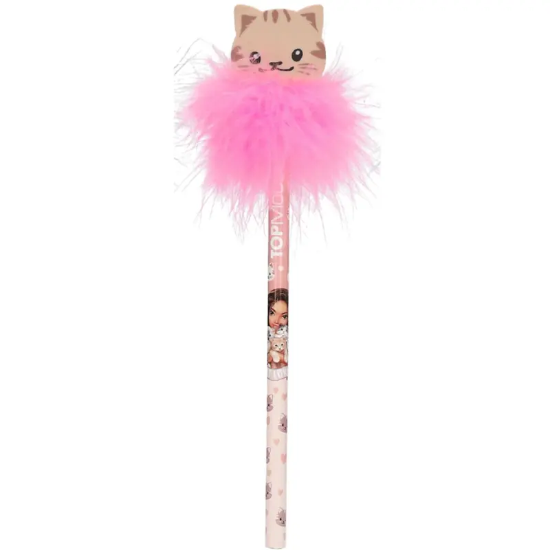 Topmodel Cat Love Blyant Med Viskelæder Topper Brown Cat 1