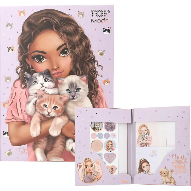 Topmodel Cat Love Brevsæt 1