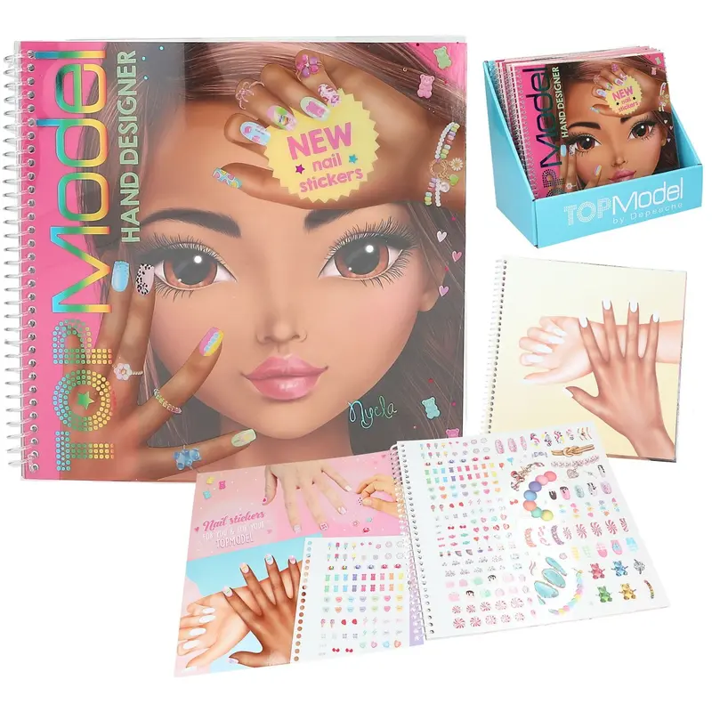 Topmodel Create Your Hand Design Malebog 2