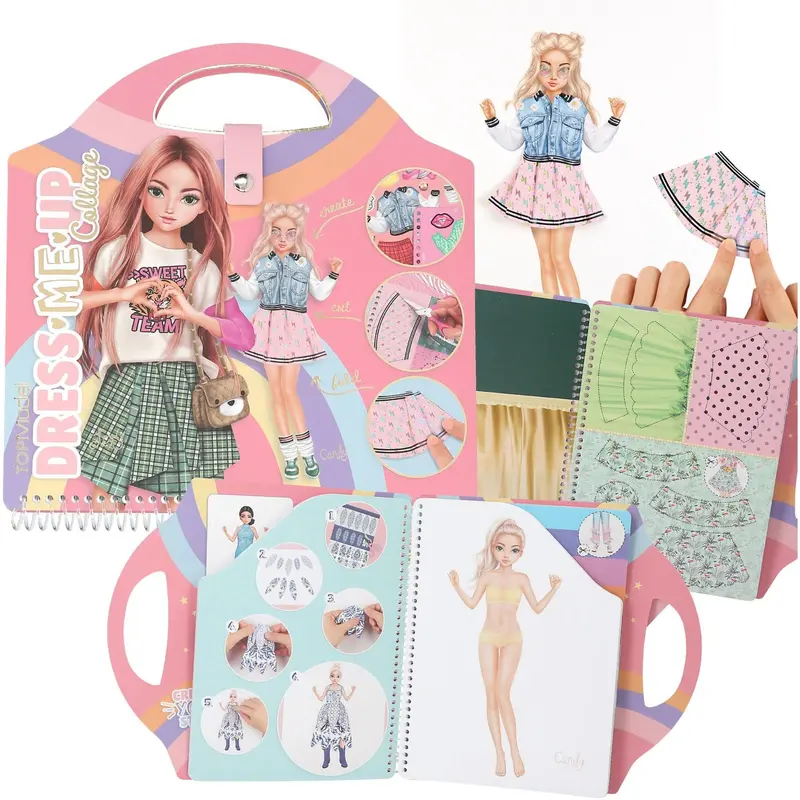 Topmodel Dress Me Up Collage Bog 1