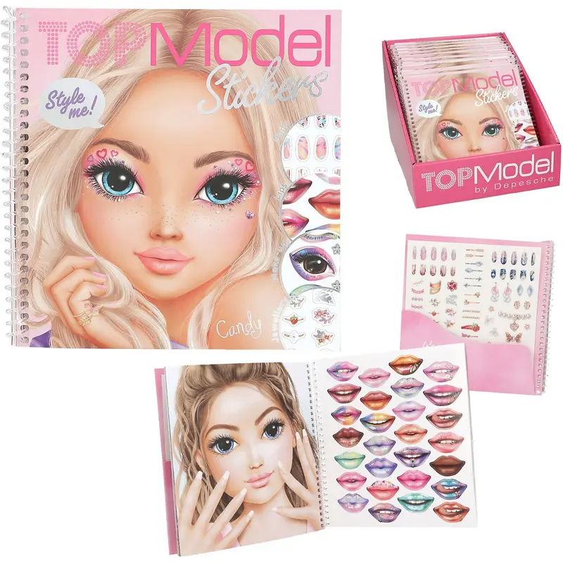 Topmodel Dress Me Up Face Sticker Bog 2