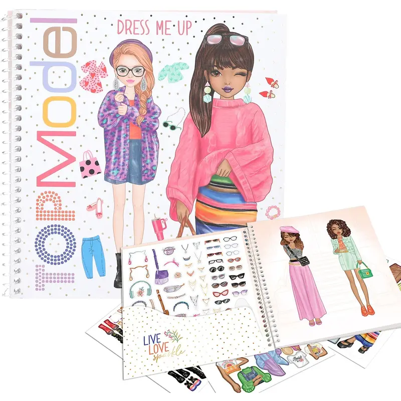 Topmodel Dress Me Up Stickers Bog 2