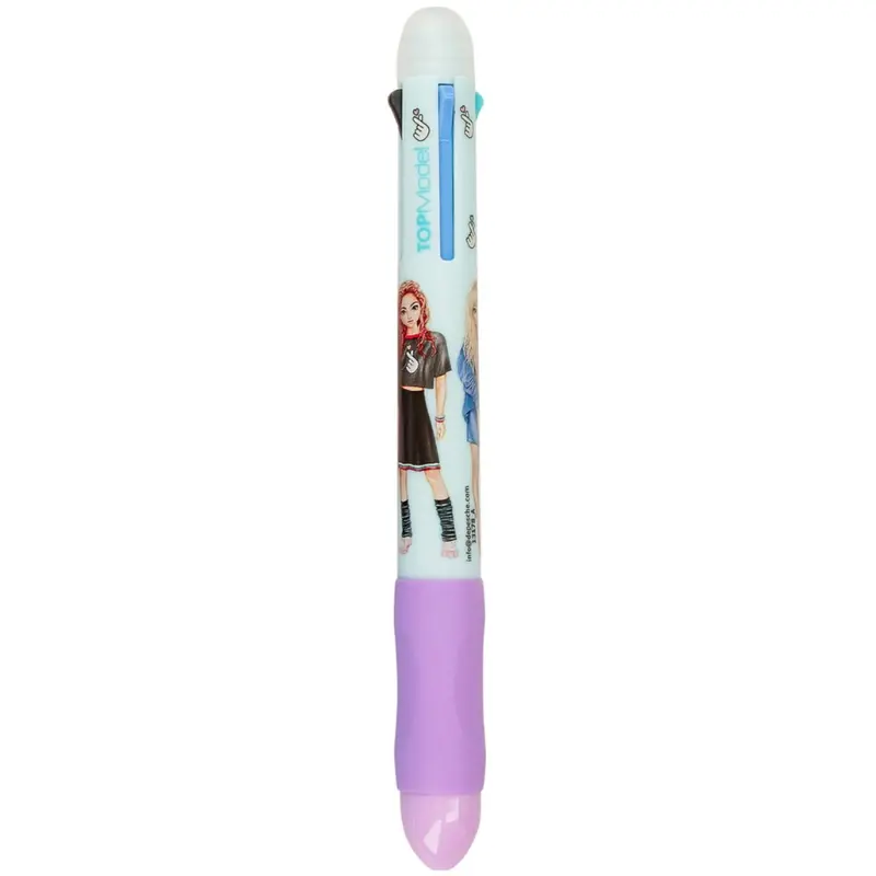 Topmodel Erasable Gel Pen 4 Farver Purple 1