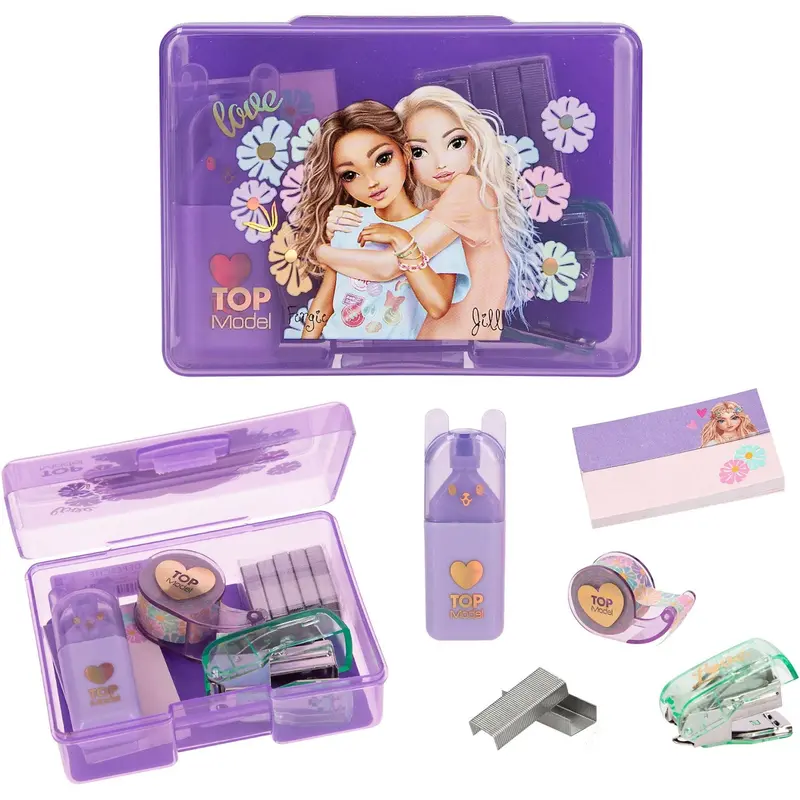 Topmodel Purple Mini Stationary Sæt 1