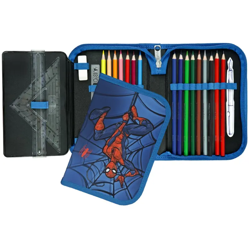 Undercover Spider-Man Filled Pencil Case 1