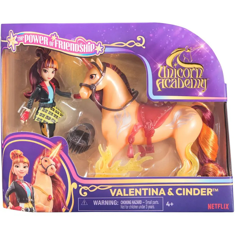Unicorn Academy Uca Dukke & Enhjørning V2 Valentina & Cinder 1