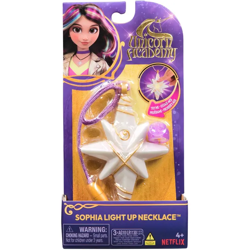 Unicorn Academy Uca Sophia's Lysende Halskæde & Ring 1
