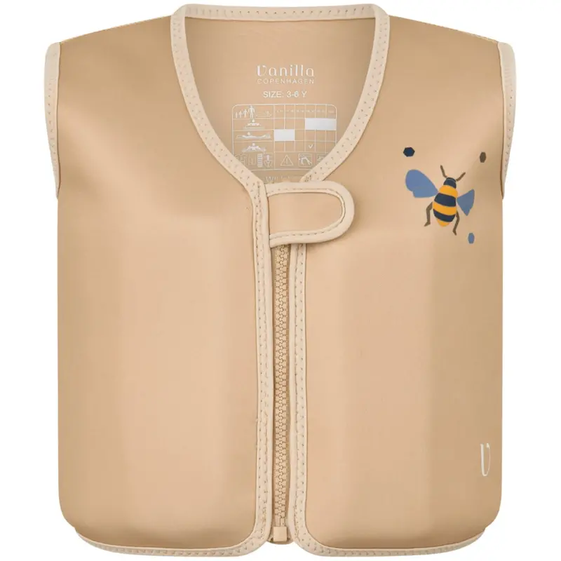 Vanilla Copenhagen Beige Honeybee Svømmevest Neoprene 1
