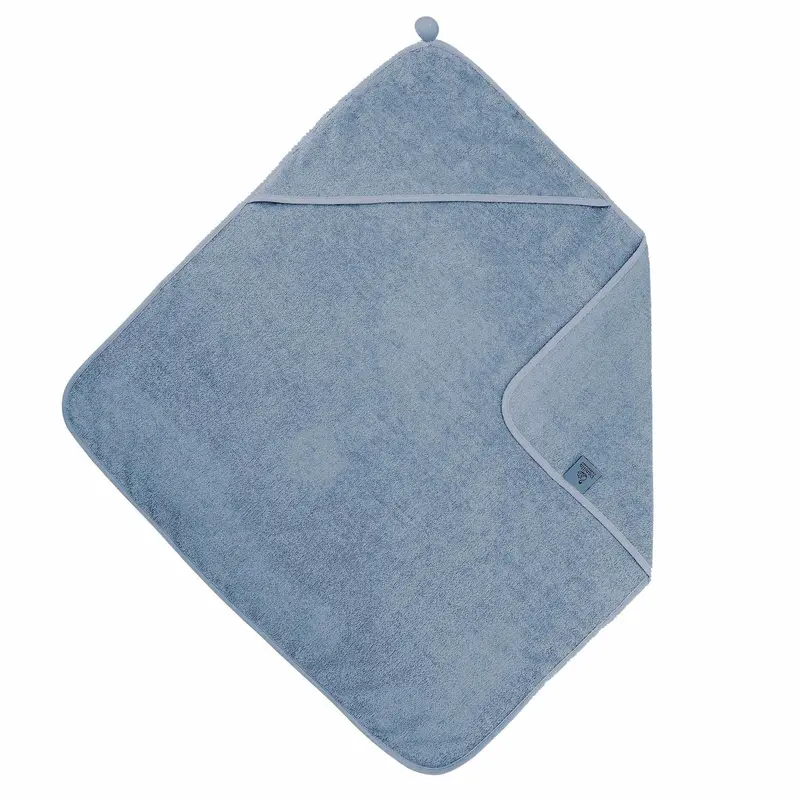 Vanilla Copenhagen Blue Shadow Hooded Håndklæde 1