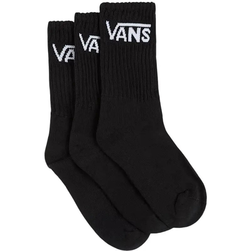 Vans Black Classic Crew Strømper 3-Pak 1