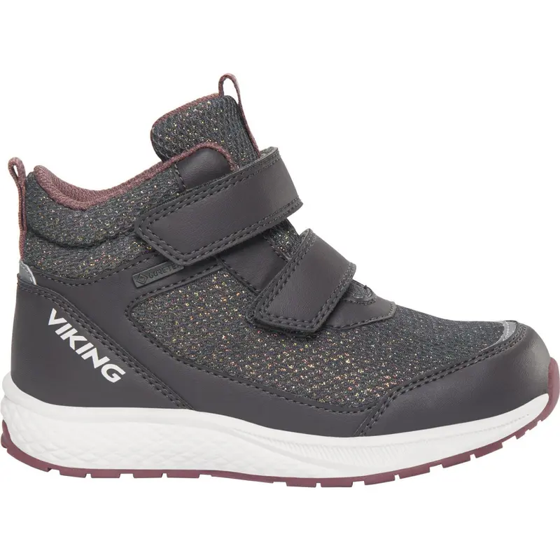 Viking Charcoal Bouncy Glitter Mid Gtx 2V 2
