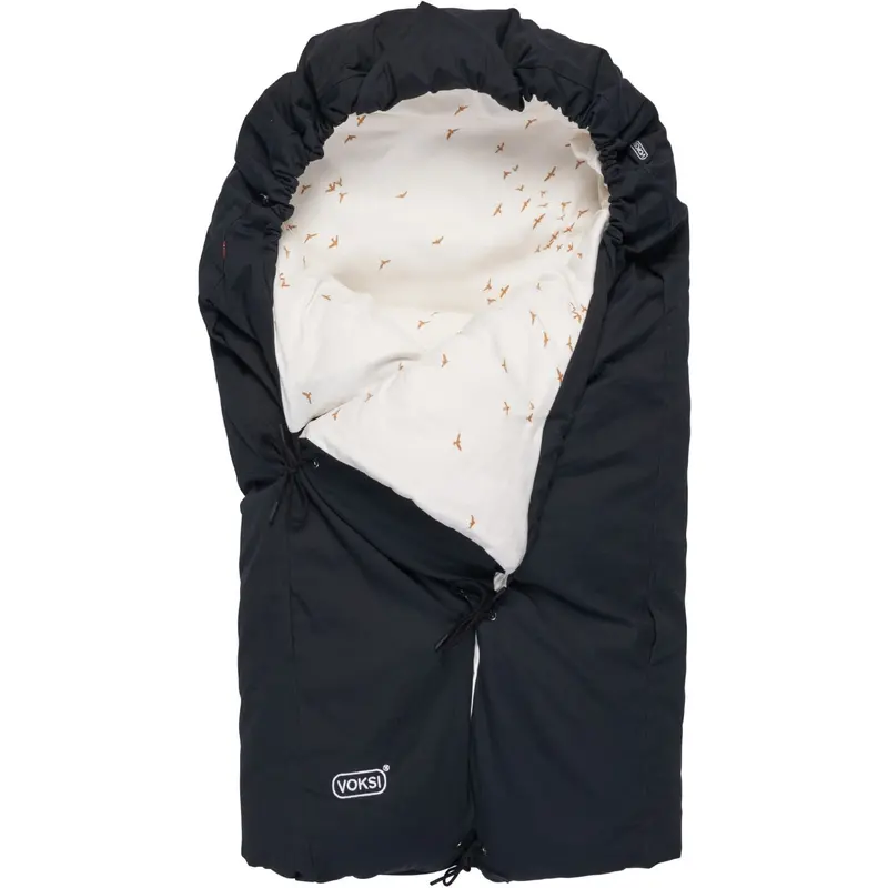 Voksi® Classic+ Mini Kørepose Black Flying Inkl. Black Classic+ Carrying Board Mini 1
