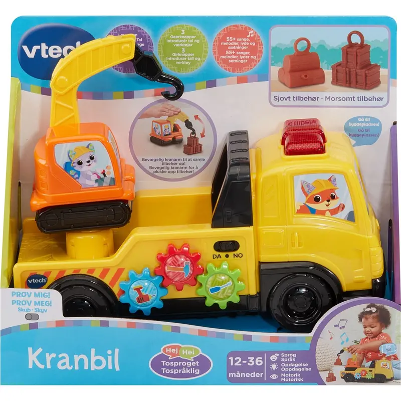 Vtech Bygge Venner Lastbil Dk/No 1