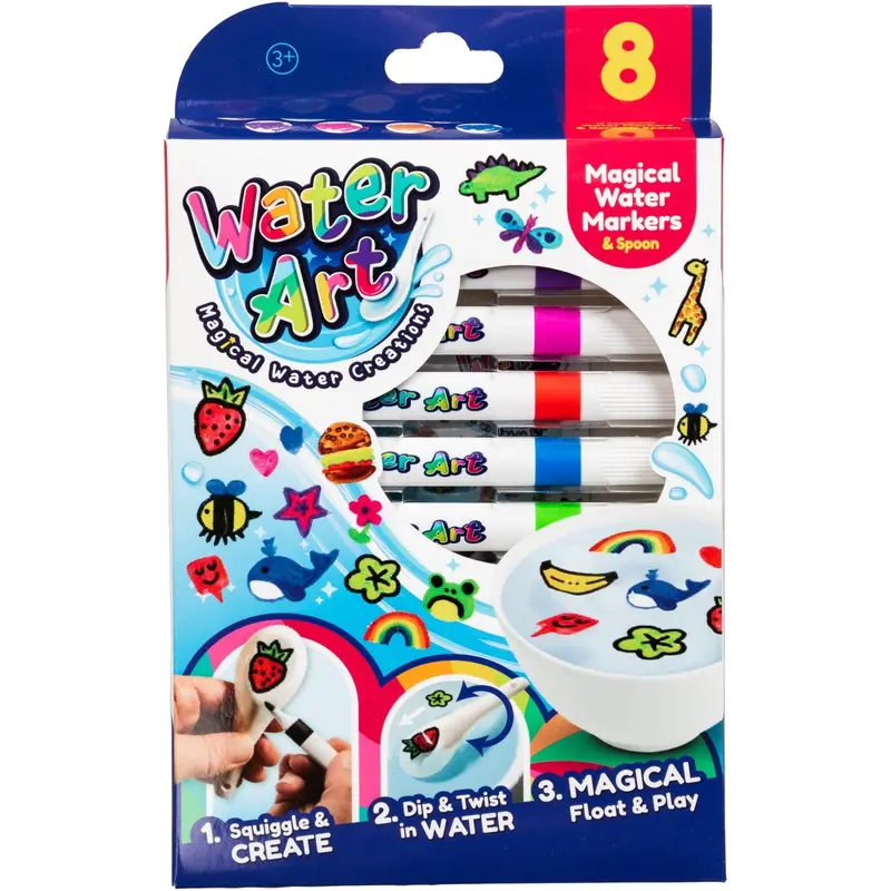 Water Art Sæt Med 8 Tuscher 1