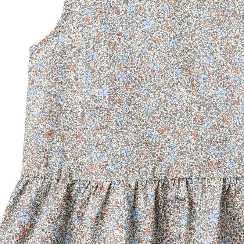 Wheat Air Blue Flowers Kjole Hella 2