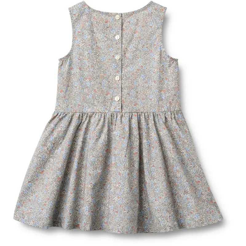 Wheat Air Blue Flowers Kjole Hella 3