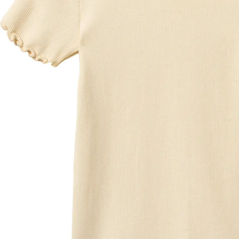 Wheat Barely Apricot Rib T-Shirt S/S Katie 2
