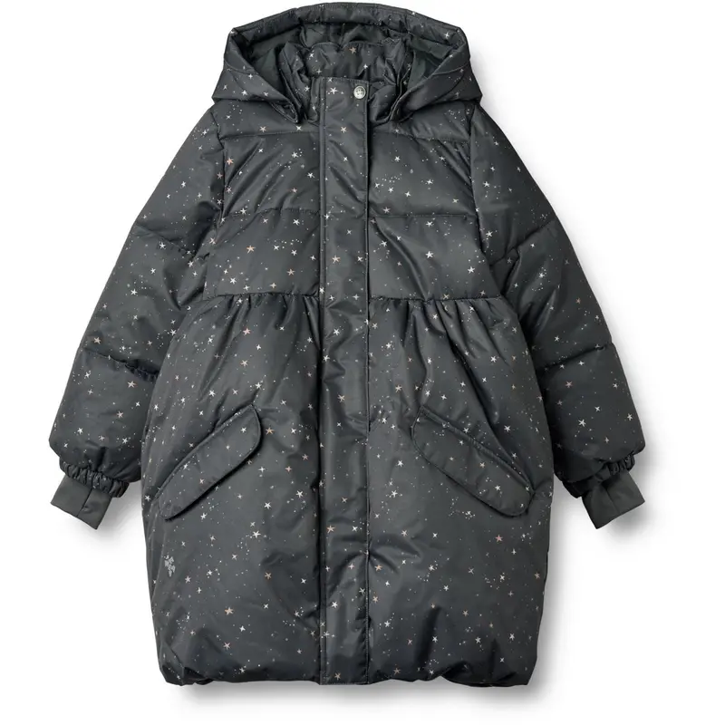 Wheat Black Sea Stars Puffer Frakke Luna 1