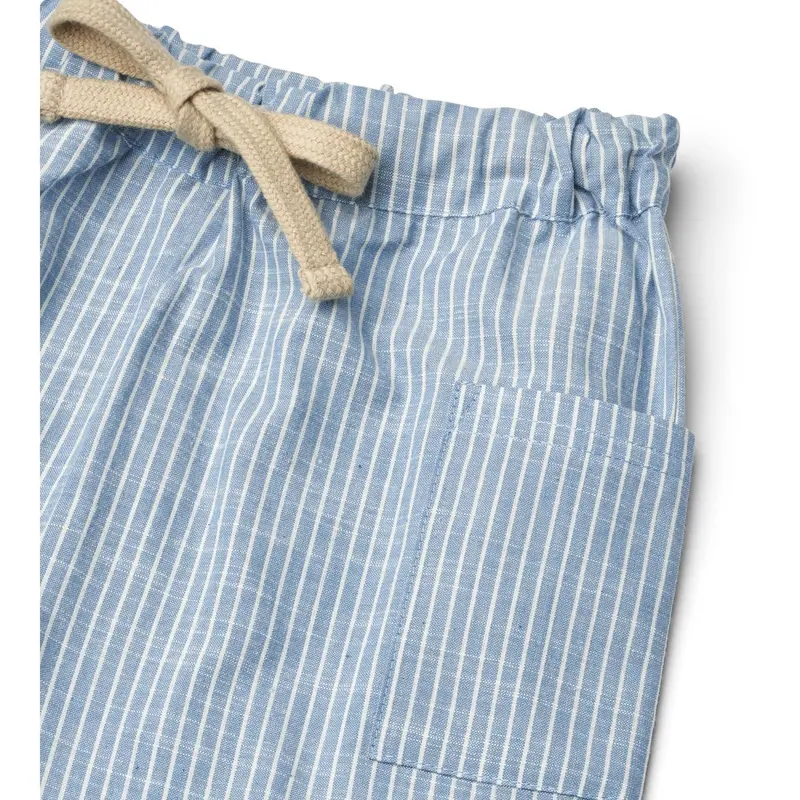 Wheat Blue Stripe Trousers Arne 2