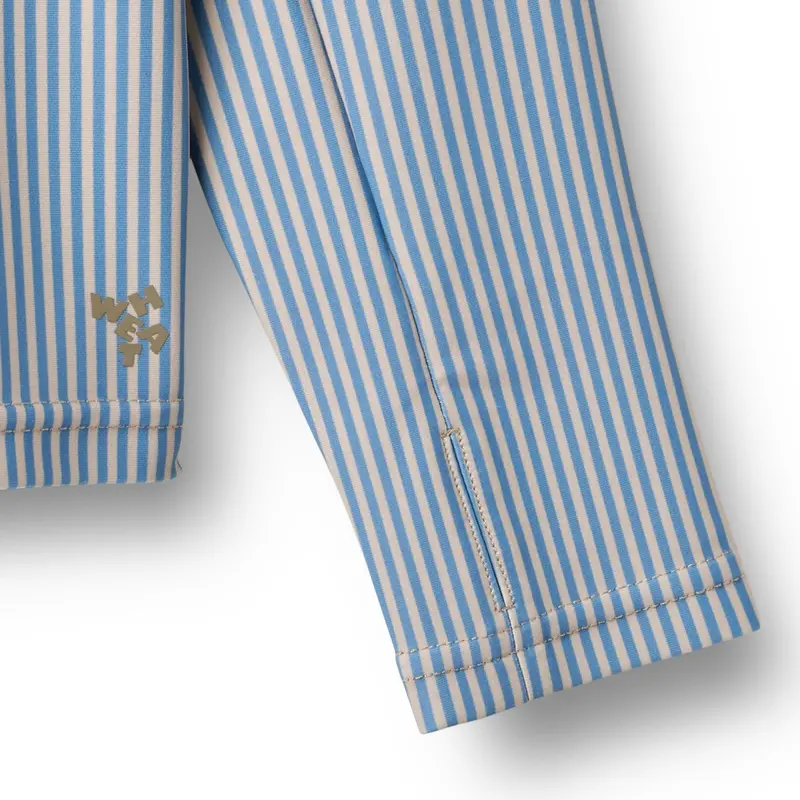 Wheat Blue Swim Stripe Badebluse Zip Ada 2