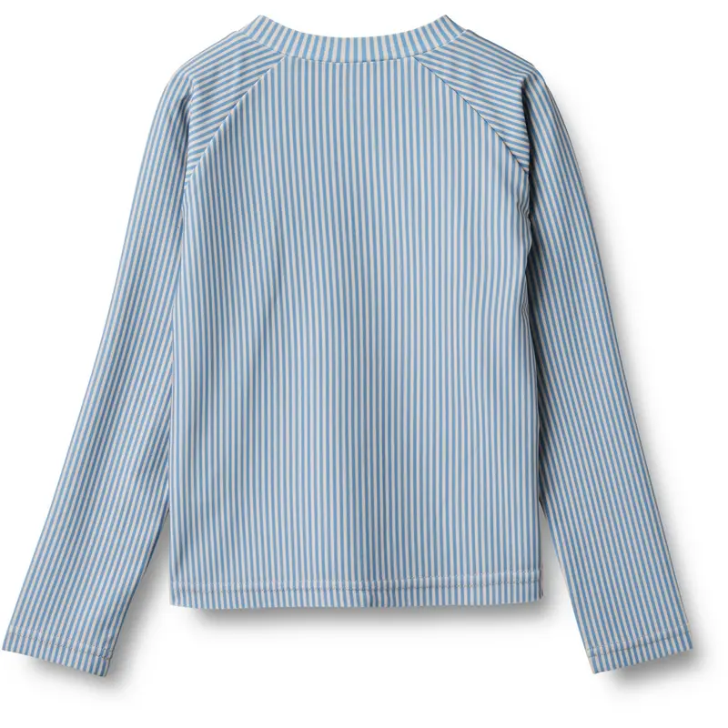 Wheat Blue Swim Stripe Badebluse Zip Ada 3