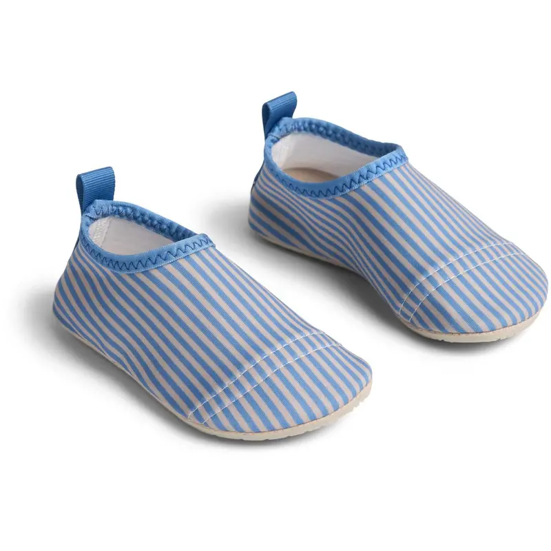 Wheat Blue Swim Stripe Badesko Dolphin 1