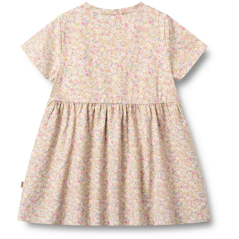 Wheat Blush Flower Meadow Jersey Kjole Anna 3