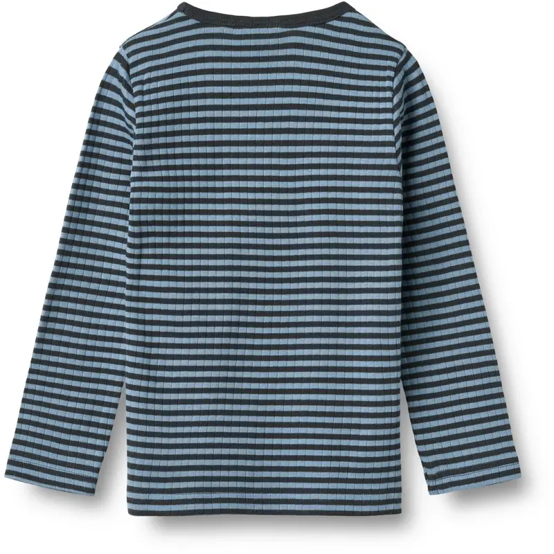 Wheat Bright Blue Stripe Bluse Stig 4