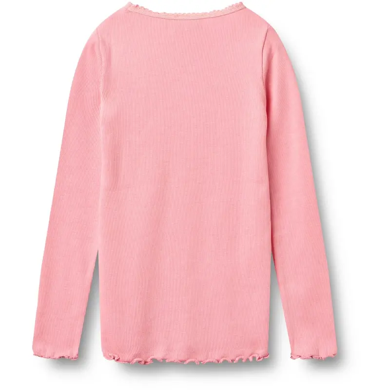 Wheat Bubblegum Rib Bluse L/S Reese 3