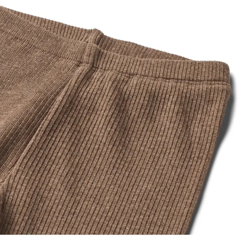 Wheat Coffee Melange Jersey Legggings Jules 2