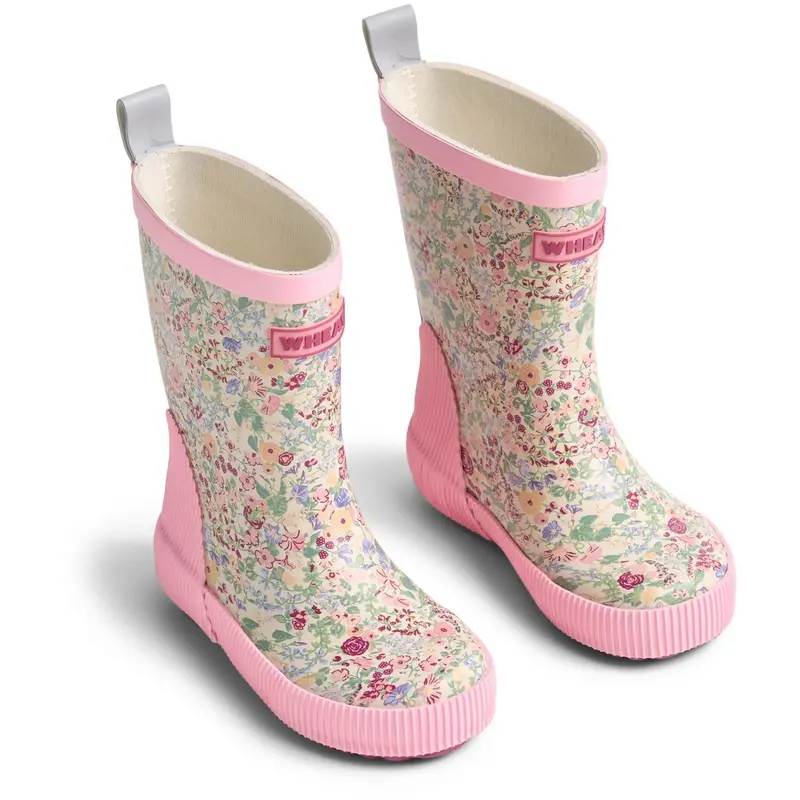 Wheat Cool Sky Flowers Gummistøvler Welly 1