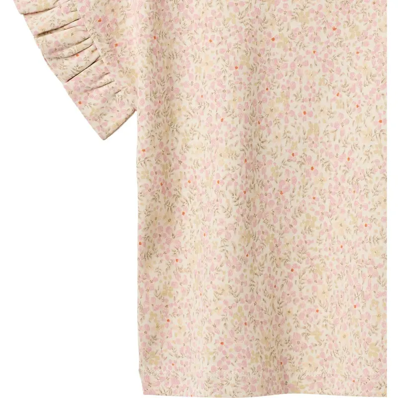 Wheat Coral Flowers T-Shirt S/S Ally 2