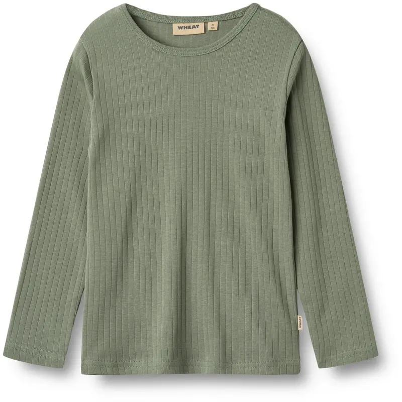 Wheat Dusty Green Bluse Stig 1