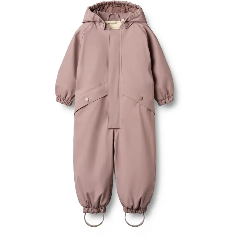 Wheat Dusty Lavender Thermo Regndragt Aiko 1