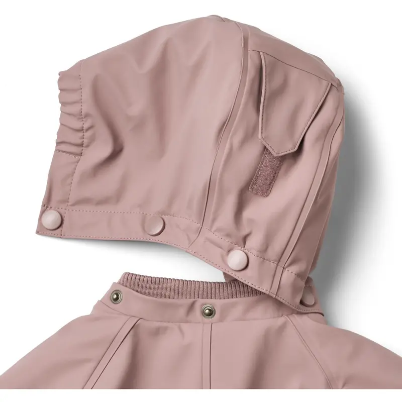 Wheat Dusty Lavender Thermo Regndragt Aiko 2