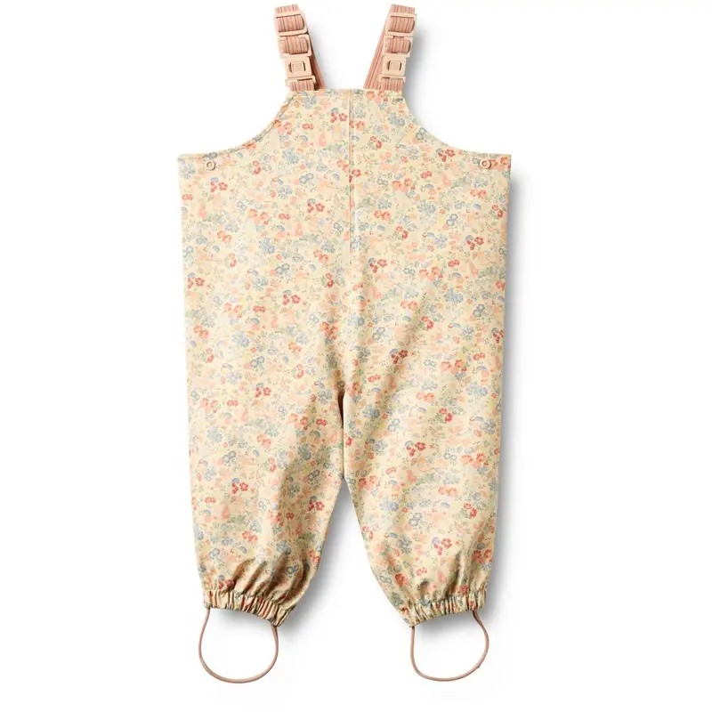 Wheat Flowers And Seashells Regntøj Charlo Overall 1