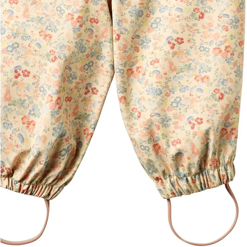 Wheat Flowers And Seashells Regntøj Charlo Overall 4