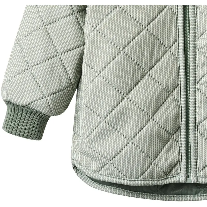 Wheat Green Stripe Termojakke Loui 3