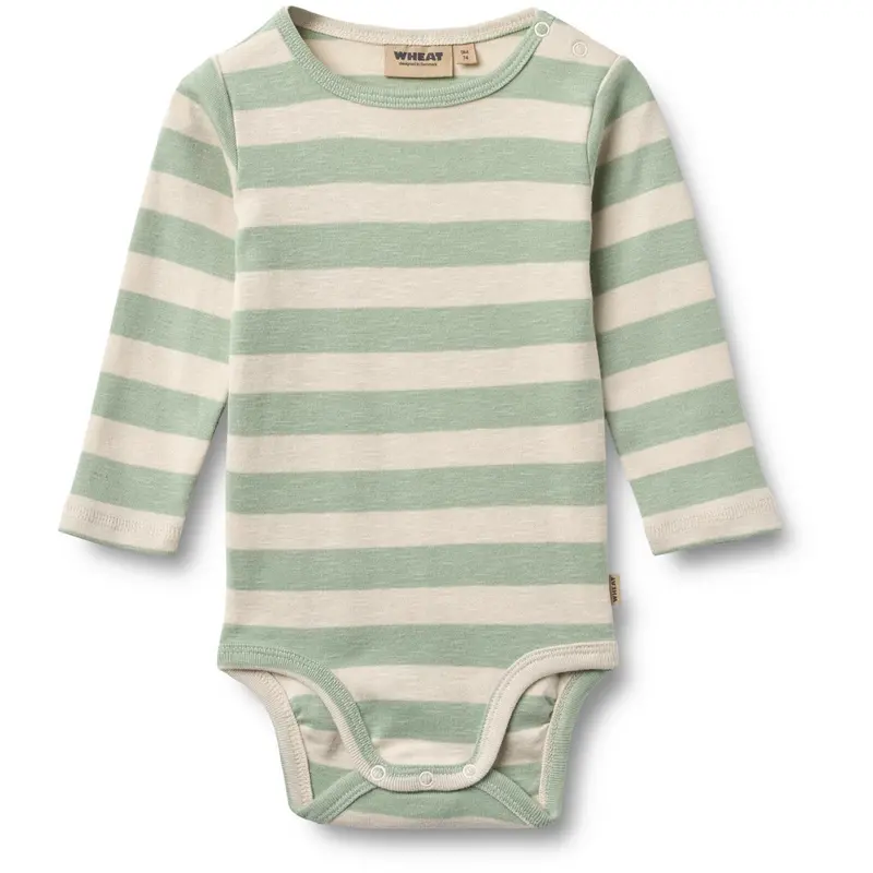 Wheat Mint Stripe Body L/S Freddie 1