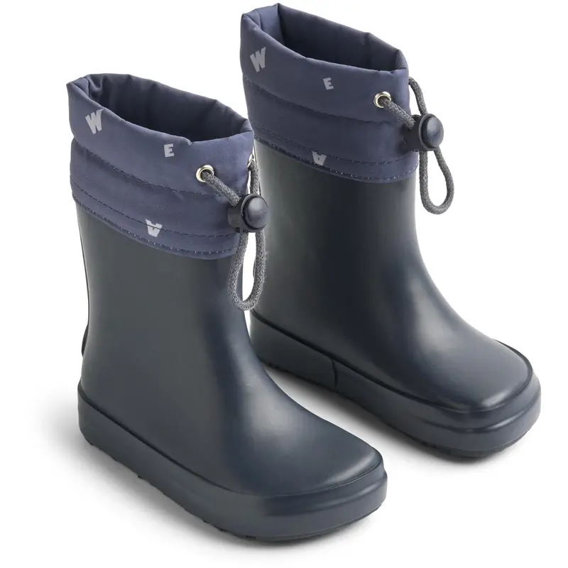 Wheat Navy Barefoot Gummistøvler Zerro 1