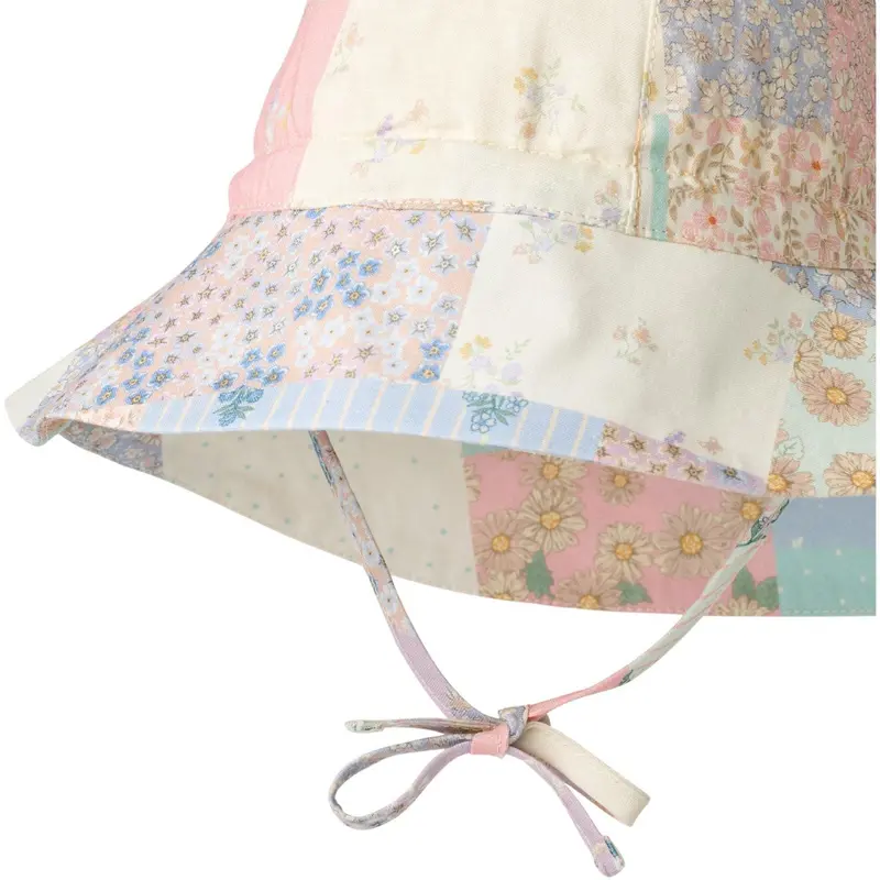 Wheat Patchwork Flowers Solhat Chloe 3