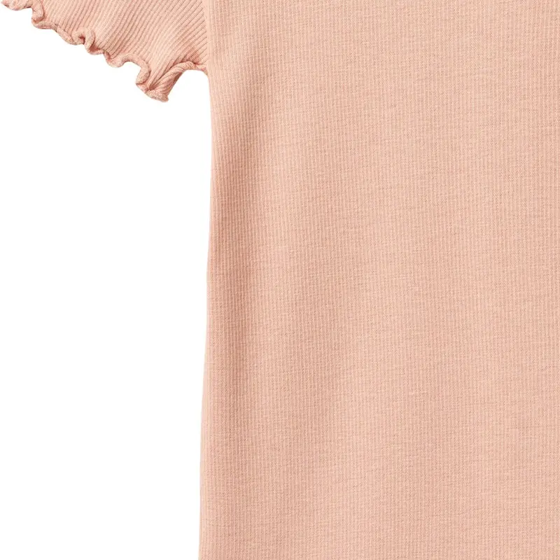 Wheat Rose Cloud Rib T-Shirt S/S Katie 2