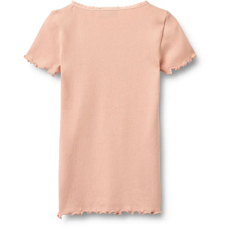 Wheat Rose Cloud Rib T-Shirt S/S Katie 3